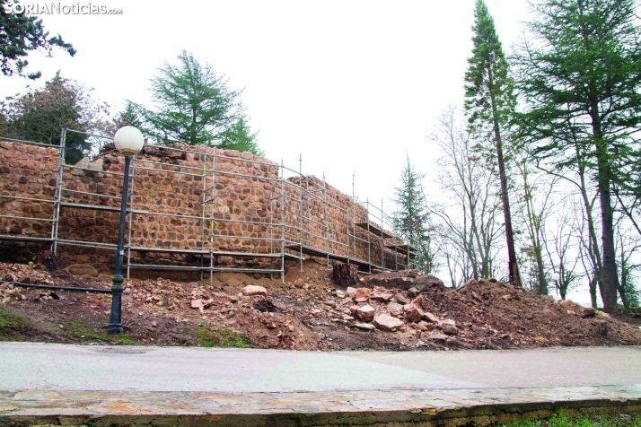 El Ayuntamiento de Soria solicita el 2% cultural para actuar en más de 1.000 metros de muralla