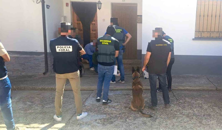 Desarticulado un grupo criminal dedicado al tráfico de drogas con implicados en Soria