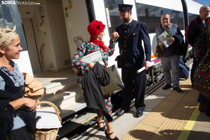 Tren Campos de Castilla: Viaje 100  años atrás con destino  a la Soria más poética
