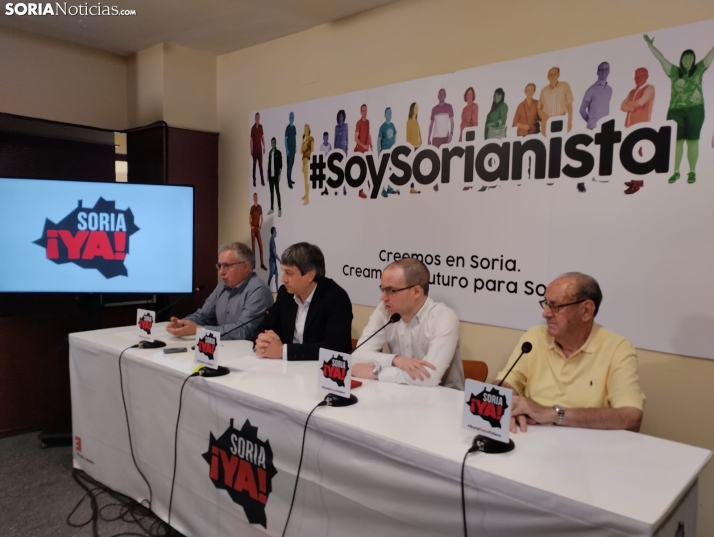 Toño Palomar, nuevo presidente de Soria ¡Ya!: No estamos en crisis