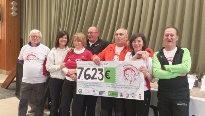 Fotonoticia: 7.623€ para ASPACE desde Covaleda