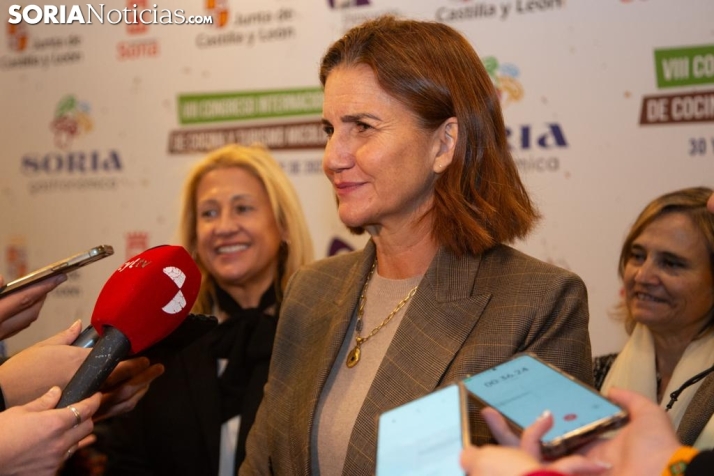 Samantha Vallejo-Nágera acepta el reto de Benito Serrano y apuesta por traer un programa de ‘MasterChef’ a Soria