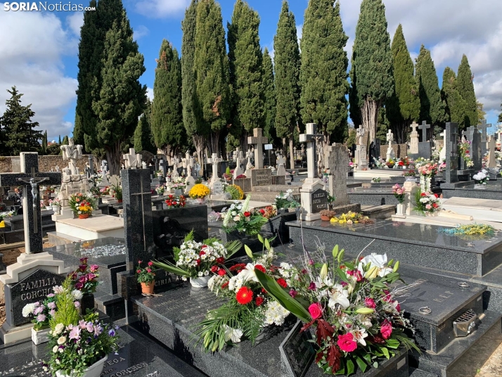 Estos son los horarios reforzados de autobús y del cementerio del Espino de Soria para el Día de Los Santos