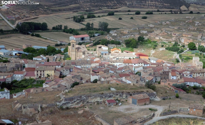Imagen de la localidad soriana de Deza. /SN