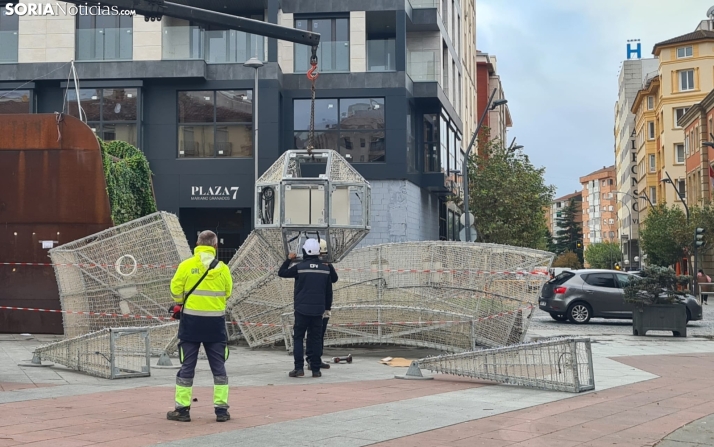 Octubre, y la Navidad empieza a llegar a Soria