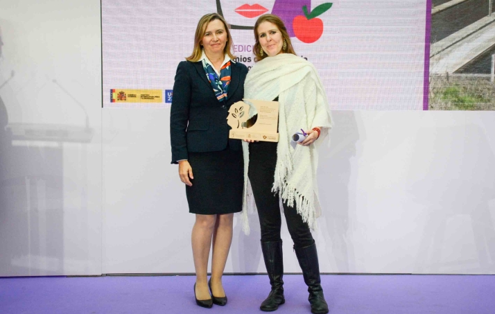 La soriana María Polo recibe el Premio Excelencia a la innovación agraria