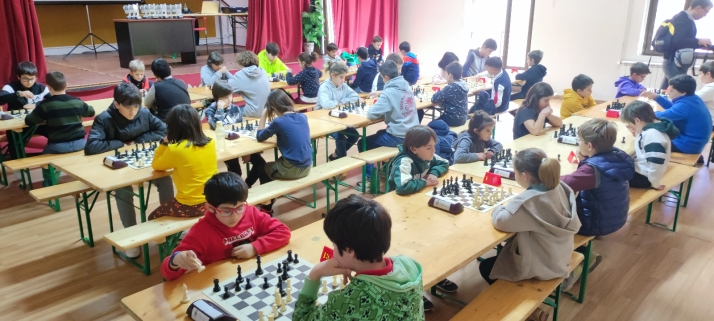 Almajano arranca su Torneo infantil de ajedrez San Andrés 2023