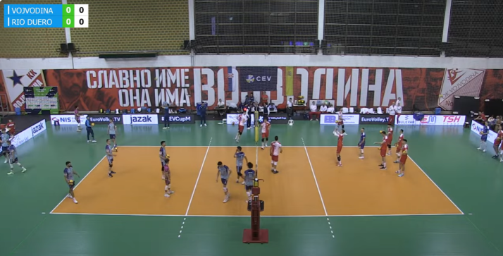 Así hemos vivido el OK Vojvodina vs Grupo Herce de la Copa CEV