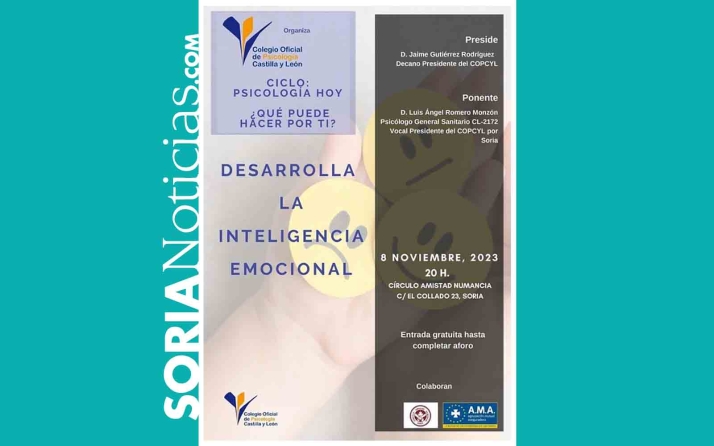 Charla sobre inteligencia emocional este miércoles en el Casino