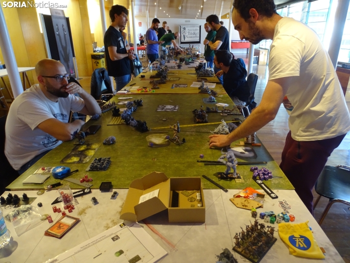 Valdeavellano de Tera, preparado para recibir a los mejores jugadores de Warhammer del país