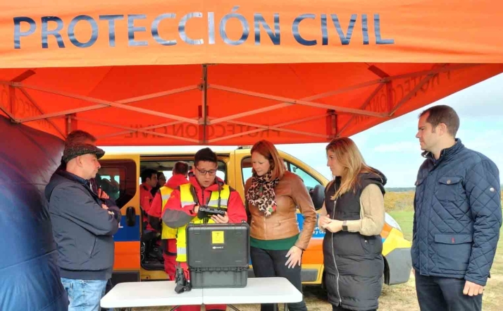 Presentación de los dispositivos este martes. /Jta.