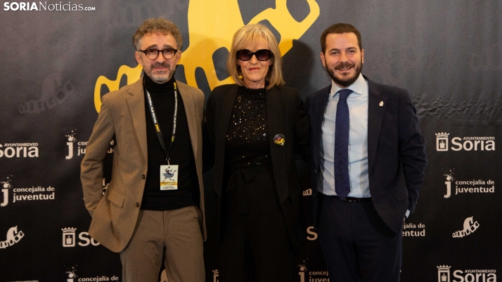 GALERÍA | Alberto del Campo recibe el Caballo de Honor en la gala de clausura del XXV Certamen Internacional de Cortos de Soria