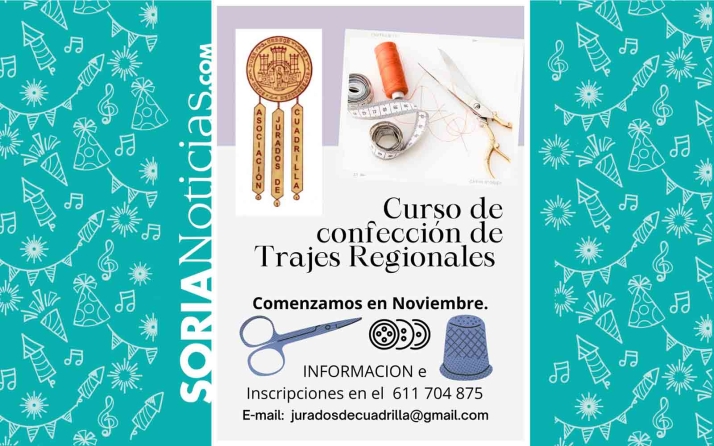 La Asociación de Jurados convoca un curso de cofección de trajes regionales