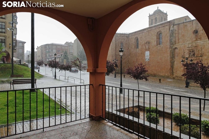 Suben las máximas, pero volverá a llover en Soria