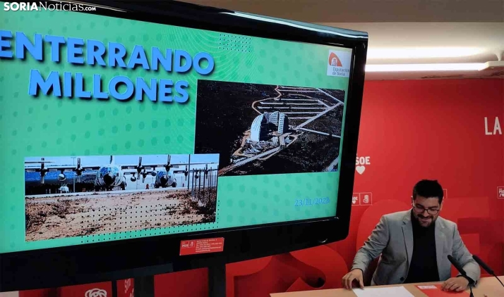 El PSOE acusa a la Diputación de enterrar 9 millones en el ATI sin tener ni un solo retorno 