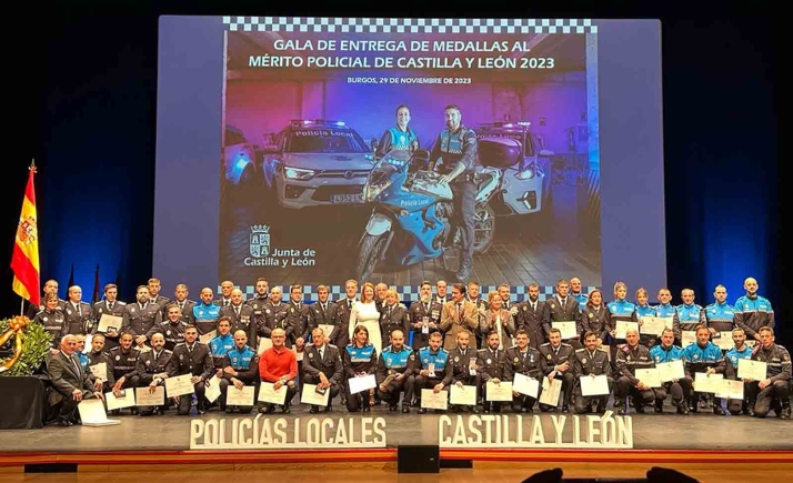 Castilla y León reconoce el trabajo de la Policía Local en el III Congreso de Coordinación y entrega de las Medallas al Mérito