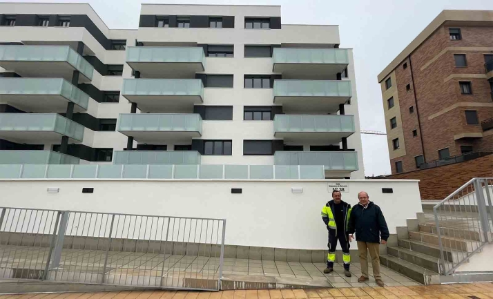 El edificio Aura Residencial IV de Los Royales se suma a la Red de Calor de Soria