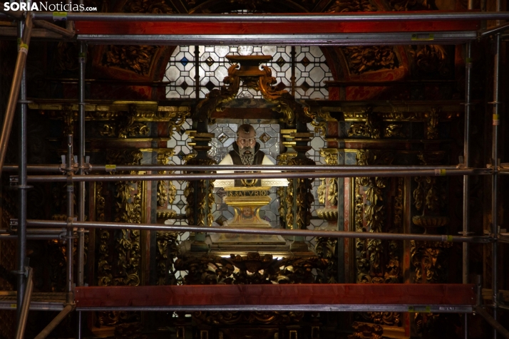 San Saturio como nunca lo has visto: Así se restaura la casa del patrón de Soria