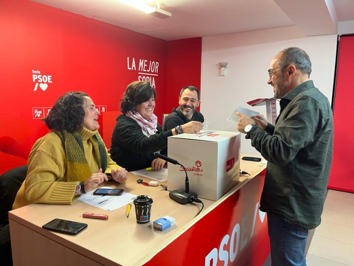 El 60% de los socialistas de Soria ya han votado en la consulta por la amnistía 