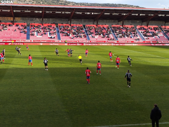 Numancia 1-1 Sanse: Un fallo de marcaje impide al Numancia sumar una nueva victoria