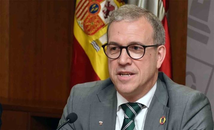 El consejero de Industria de Castilla y León, en Soria, habla de la amnistía: Nos enfrentamos a una triple crisis