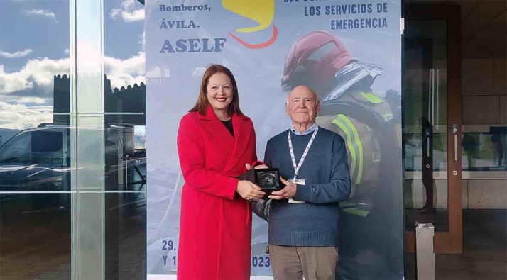 La Junta, en el 28º Congreso Nacional de Bomberos celebrado en Ávila