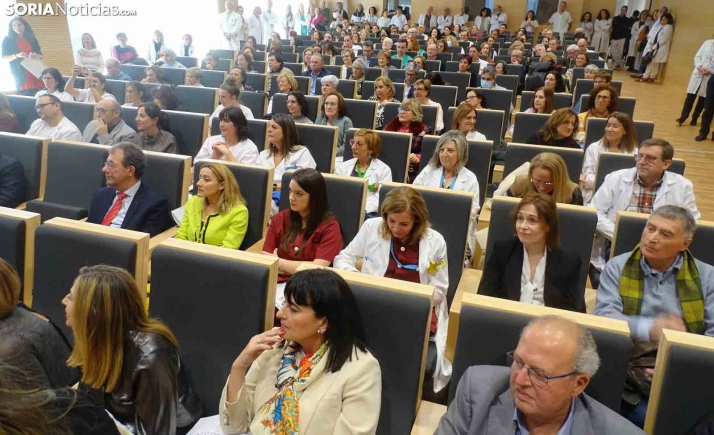 GALERÍA | Día de reconocimientos, jubilaciones y premios en el Sacyl de Soria