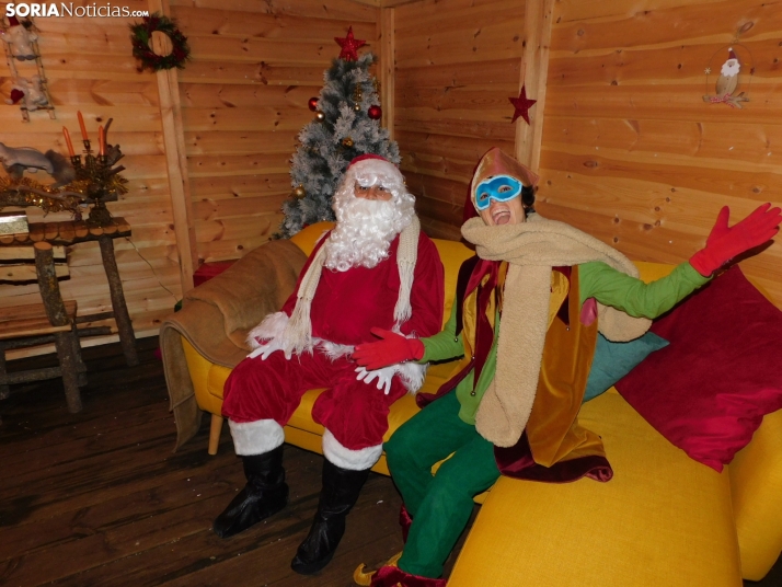 En imágenes: Papa Noël fija su residencia en Soria a la espera de recibir a los primeros niños