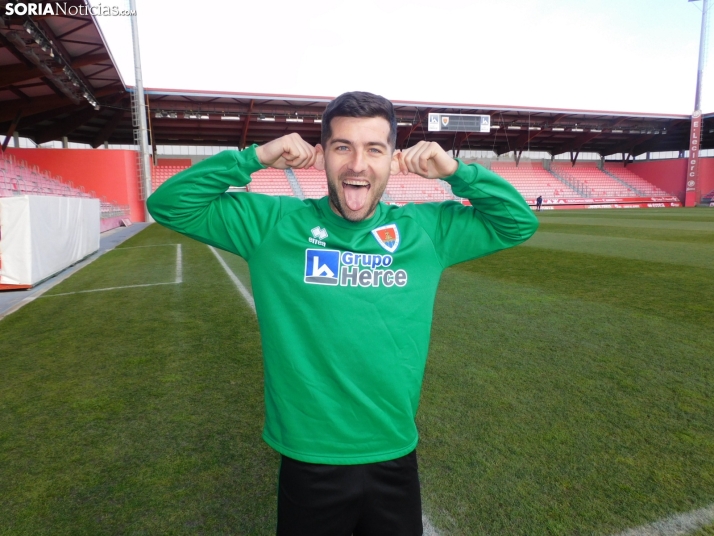 Vídeo y entrevista: Conoce mejor al lateral del C.D. Numancia, Javier Bonilla