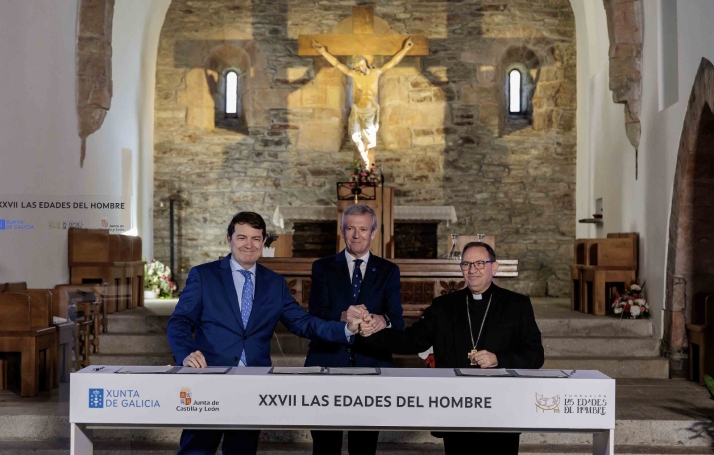 Mañueco remarca el valor de Las Edades del Hombre para reactivar la economía, fijar población y revitalizar el medio rural