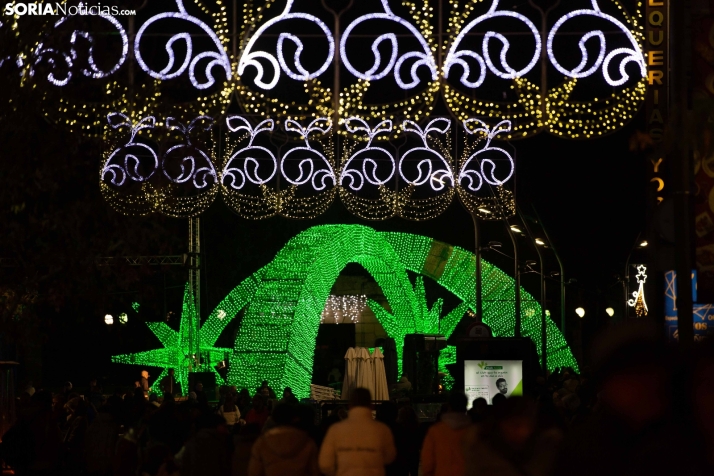 GALERÍA | Soria enciende la luz más esperada