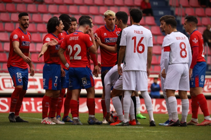 Numancia 3-0 Ursaria: Dulce reencuentro con la victoria en Los Pajaritos