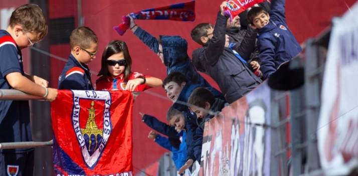 El Numancia abre sus puertas a los más pequeños antes de Reyes y regala entradas para el Cacereño