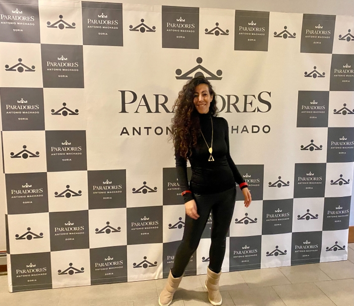 Houda Bakkali presenta una exposición revolucionaria en el Parador de Soria