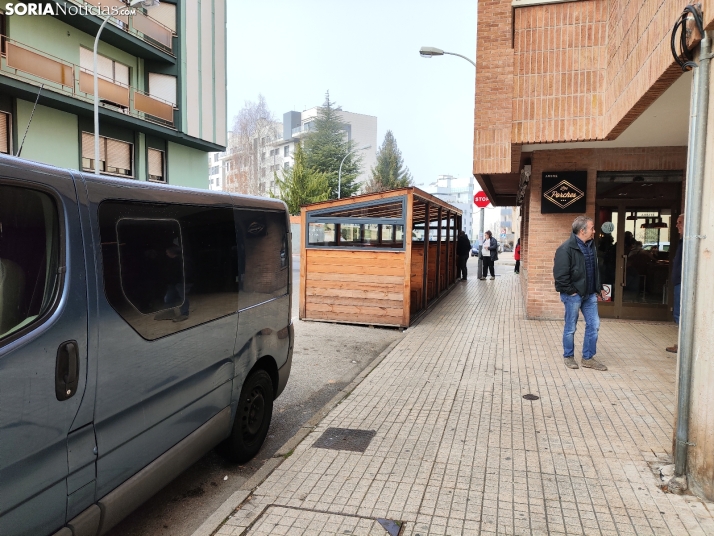 En fotos; un paseo por algunas de las terrazas de Soria que tienen los días contados 