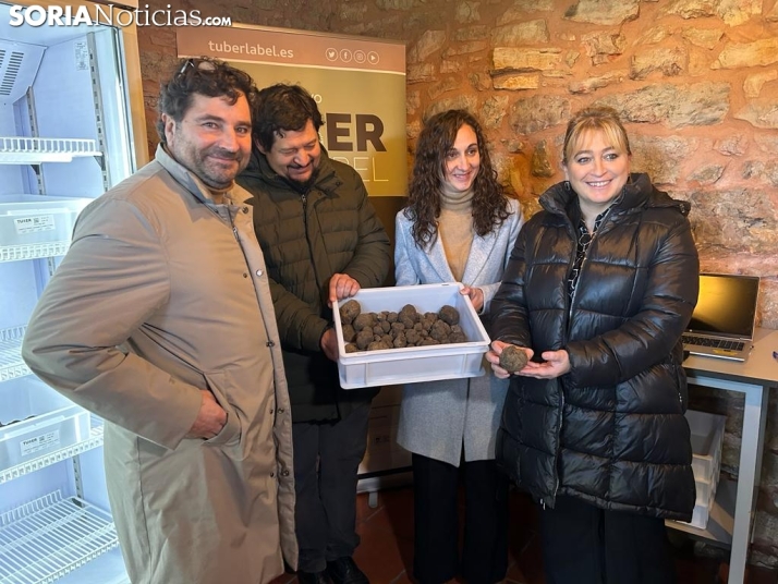 Abejar revoluciona el mercado de la trufa negra con la primera lonja de Castilla y León