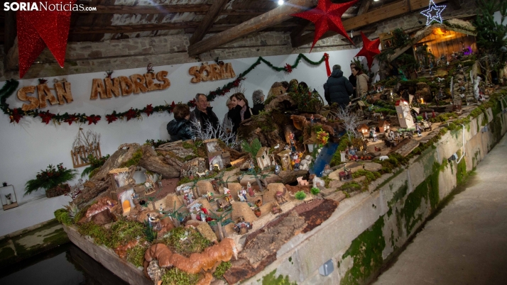 En imágenes: Almarza da el pistoletazo de salida a su Navidad con la Ruta de los Belenes