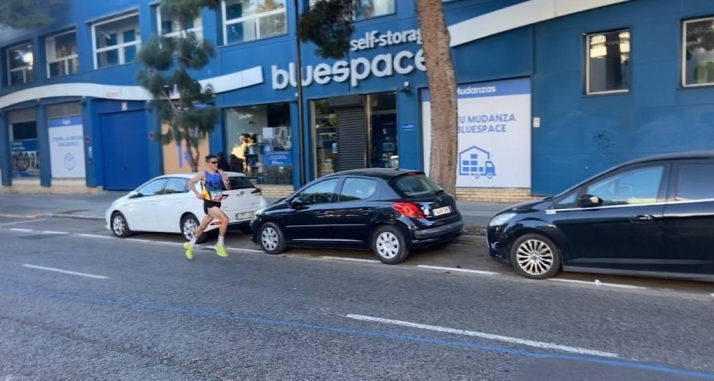 Dani Mateo no consigue la mínima olímpica en la Maratón de Valencia