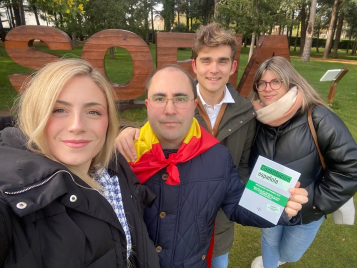 Nuevas Generaciones de Soria celebra el día de la Constitución