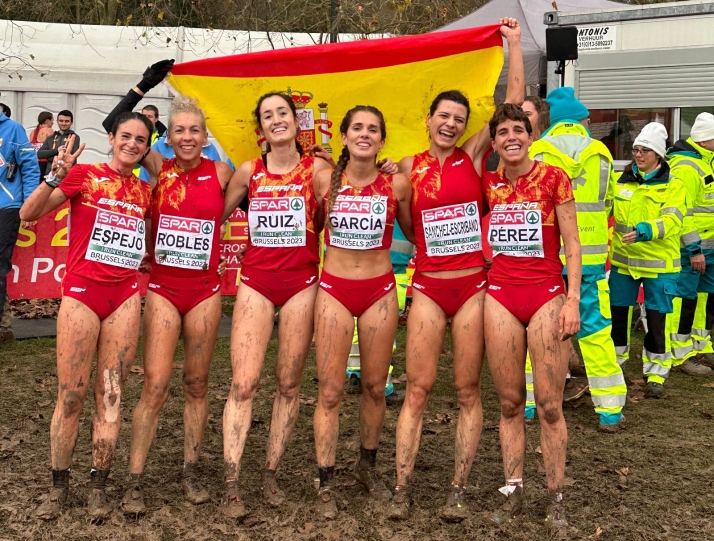Marta Pérez, subcampeona de Europa de Cross con la Selección Española