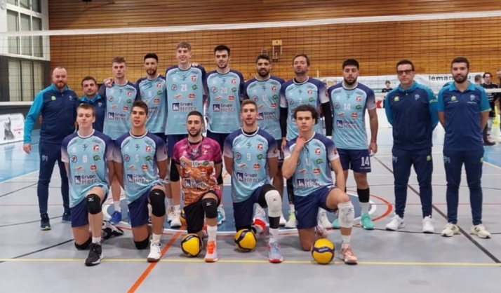 Chênois Geneve 0-3 Grupo Herce: Remontada histórica para pasar a cuartos de la Copa CEV