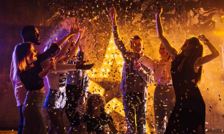 El Casino celebra su cotillón a la una del día uno