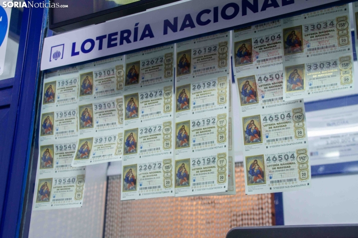 Soria, una provincia que no siempre lideró la lista nacional de mayor gasto por persona en la Lotería de Navidad 