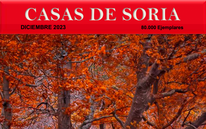 Ya está disponible la revista de Casas de Soria de diciembre