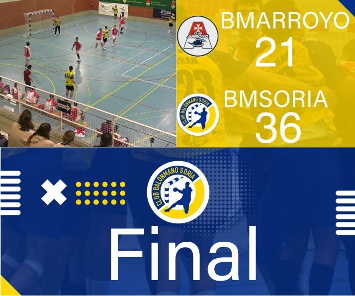 El Balonmano Soria siguen con el colmillo afilado y que buscan alcanzar la clasificación para el playoff de ascenso a Plata