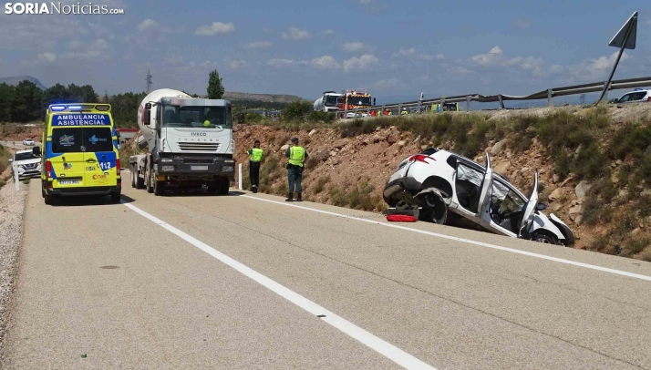 Desciende el número de víctimas en las carreteras de Castilla y León, pero en Soria aumentan en un 14,3%