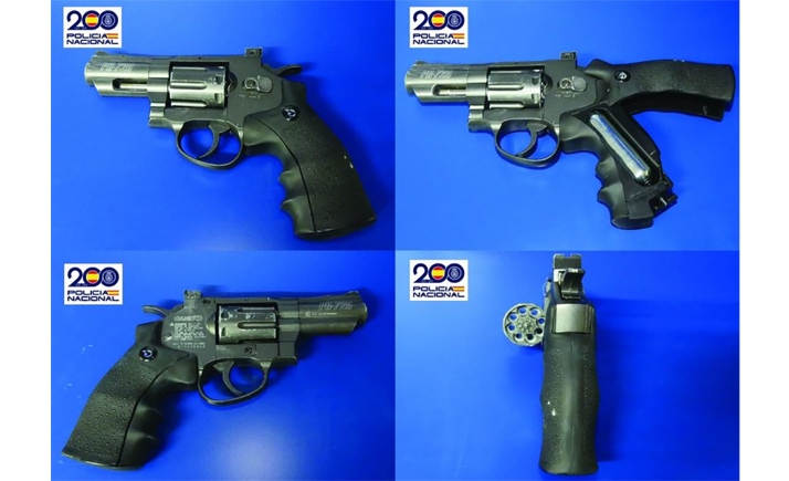 Herido en Salamanca por un disparo en la cara