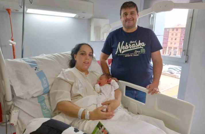 Daniel Abajo Ucero, primer bebé soriano en 2024