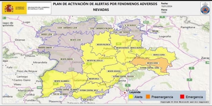 ACTUALIZACIÓN | La fase de alerta se retrasa hasta las 07:00 de este viernes