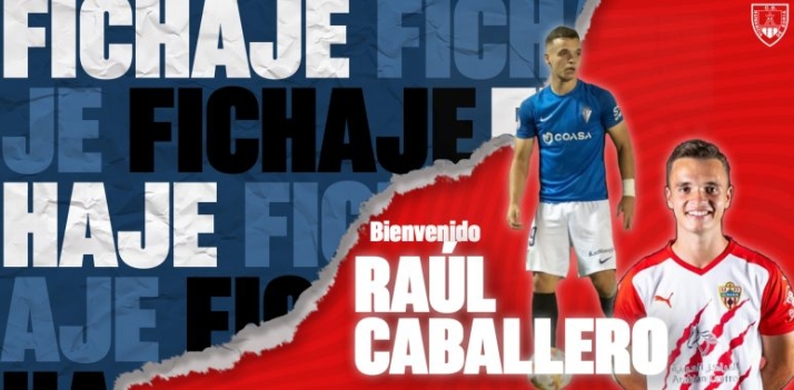 Raúl Caballero, nuevo refuerzo ofensivo para el CD Numancia